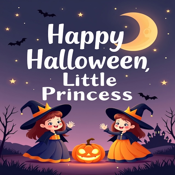 Halloween Princesses Coloring Book