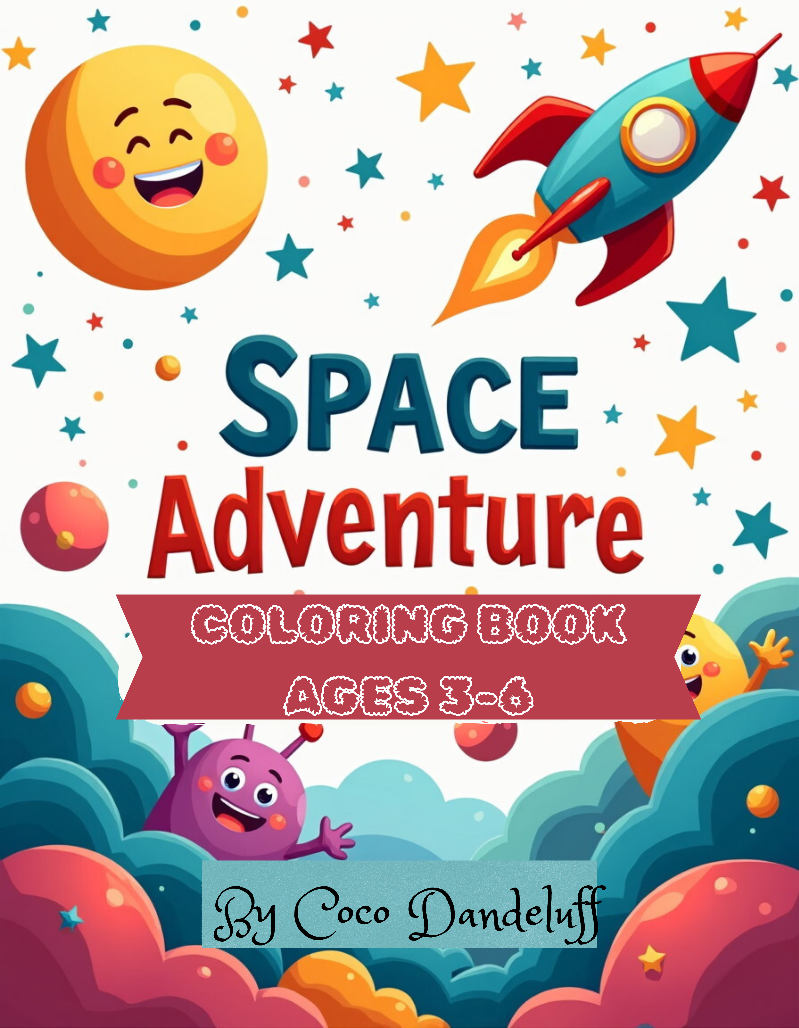 Space Adventure Coloring Book